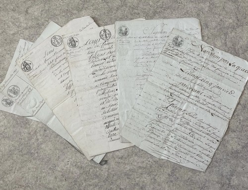 Anciens documents manuscrits - anciens,