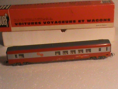 Voiture voyageurs jouef - voyageurs, ho