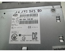 AUTORADIO SMEG RECEPTEUR TELEMATIQUE PEUGEOT 308 II   9810475880  2477090