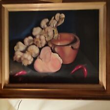 tableau ancien huile sur toile signé Charles Floutard