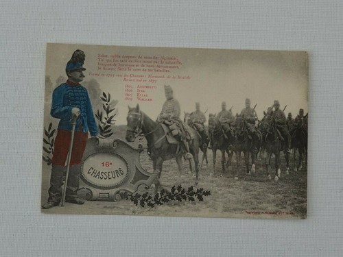 Carte postale militaire - carte,