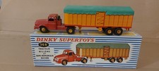 Tracteur Willème + Remorque Dinky Supertoys en boite d'origine - Ref 36 B