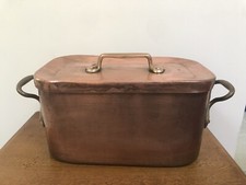 Braisière / Daubière En Cuivre XIXEME.    Old French Stewpan