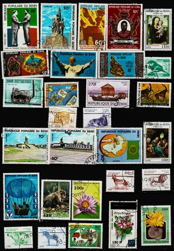 Benin timbres oblitérés - benin,