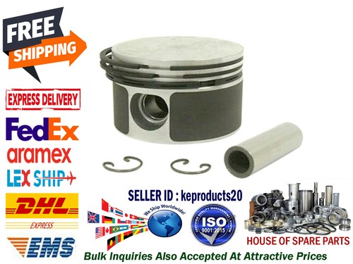 Piston avec anneaux 90mm std - piston,