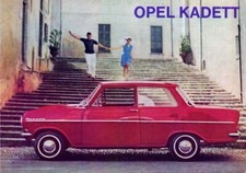 Catalogue Brochure Opel Kadett 1964 France
