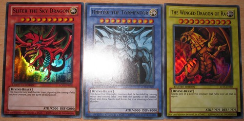 Lot 3 dieux - yu, gi