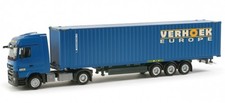 HERPA, MERCEDES Actros LH08 avec porte container et container VERHOEK, échell...