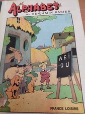 ALPHABET par BENJAMIN RABIER livre france loisirs de 1977