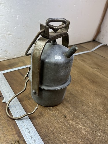 Lampe mineur ancienne outil - lampe,