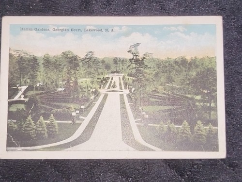 Cpa usa italian - -, gardens