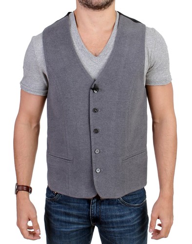 Gilet coton gris - , costume