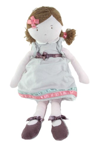 Doudou poupee tissu - poupee, robe