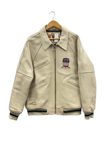 Avirex leather jacket - leather,