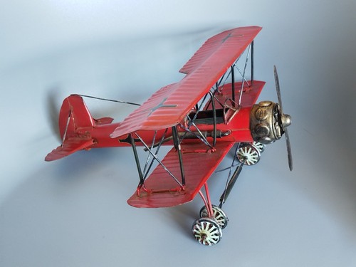 Avion tôle fokker baron - avion,