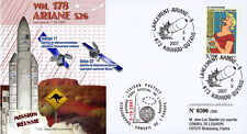 V178LT2 FDC KOUROU "Fusée ARIANE 5 - Vol 178 / Satellite OPTUS D2 / TINTIN" 2007