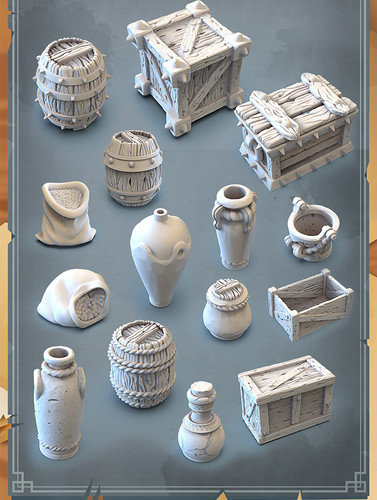 Accessoires donjons heroquest - donjons, (heroquest