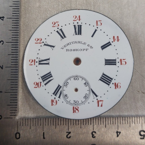 Ancien cadran montre - ancien, de