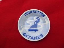 cendrier coupelle GITANES cigarettes en céramique etat nickel n°2