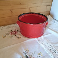 FAITOUT PLAT ÉMAILLÉ COCOTTE