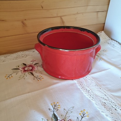 Faitout plat émaillé - faitout, cocotte