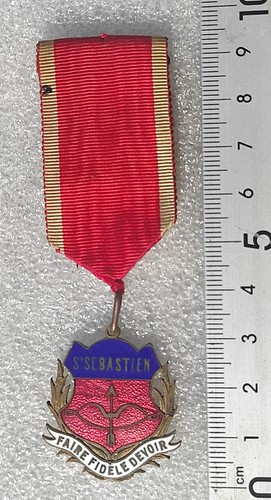 Medaille tir arc saint - medaille,
