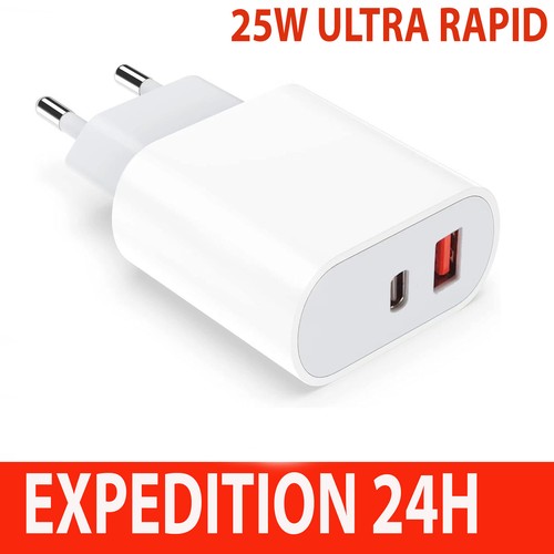 Chargeur rapide prise secteur - prise,