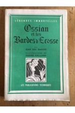Ossian et les bardes d'Ecosse Jean de Barges 