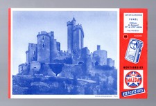 BUVARD FUMEL - PILES MAZDA - château de Bonaquil