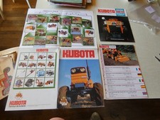 Catalogue,Brochure,Tracteur - KUBOTA  B 5100 6100 7100 L 245 L345N POSTER