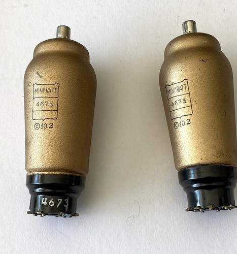 Tsf tubes 4673 miniwatt - tubes,