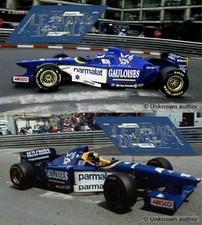 Décal Ligier JS43 Monaco 1996