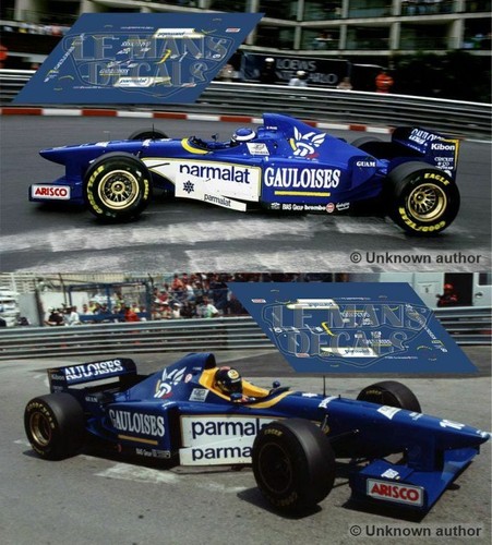 Décal ligier js43 monaco 1996 - js43,