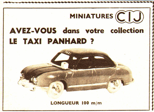 Pub miniature j - miniature, taxi