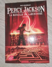 Livre Percy Jackson La bataille du labyrinthe de Rick Riordan – tome 4