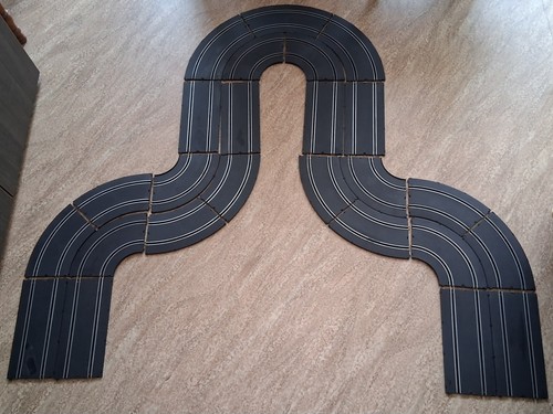 Lot rails pour circuit - de,