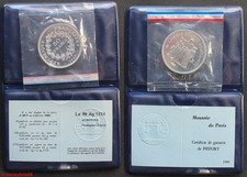 France ! 50 francs Hercule 1980 PIEFORT argent, 2750 ex, Très RARE