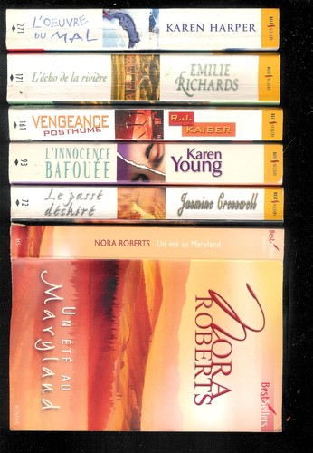 Lot six best sellers - de,