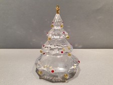 CRISTAL FIGURINE SWAROVSKI ARBRE DE NOEL 8 CM 7575 000 606