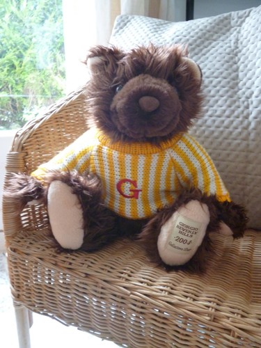 Peluche doudou ours - peluche,
