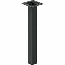 Lot de 4 Pieds carré en acier