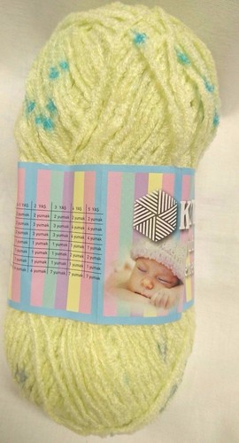 Pelote laine layette - 1, de