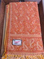 Écharpe Stole Wollschal Châle Pashmina Couverture En Laine De Yak Du Tibet 40A