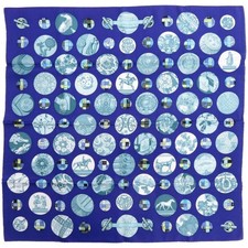 Hermes Carre H65 Pois de Soie