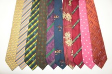 Lot De 10 Cravates En Soie