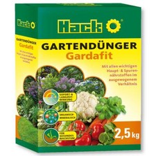 HACK engrais de jardin universel Gardafit 2,5 kg engrais pour fleurs, engrais po
