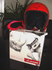 CEBE Casque de ski  + lunette