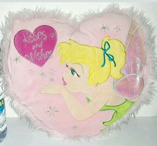 Grande Coussin Fée Clochette DISNEY 40Cm - Peluche Pantin Cushion Pillow Plush