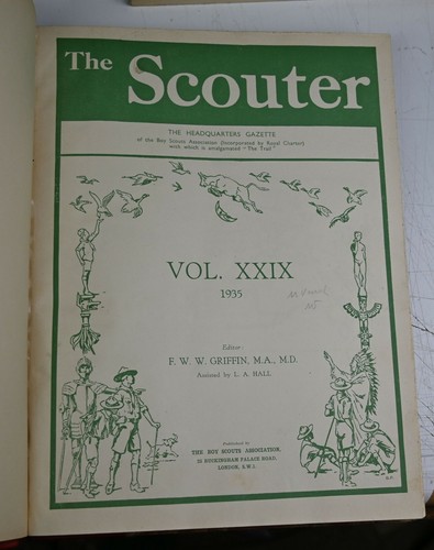The scouter revue scoutisme - de,