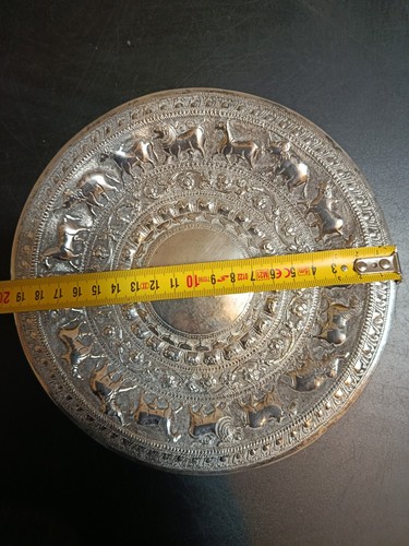 Assiette argent massif - assiette,